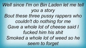 Three 6 Mafia - Bin Laden Lyrics