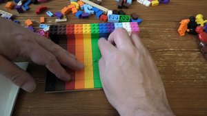 Building Lego Everyone Is Awesome SET 40516 4K