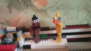 Пиццерия Фредди фазбер с аниматрониками fnaf 1 из Лего