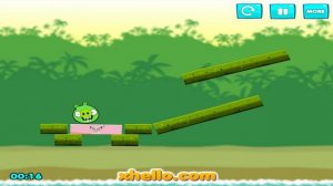 Angry Birds Kick Piggies - RESCUE STELLA FINAL LEVELS AFTER KICK OUT PIGGIES!