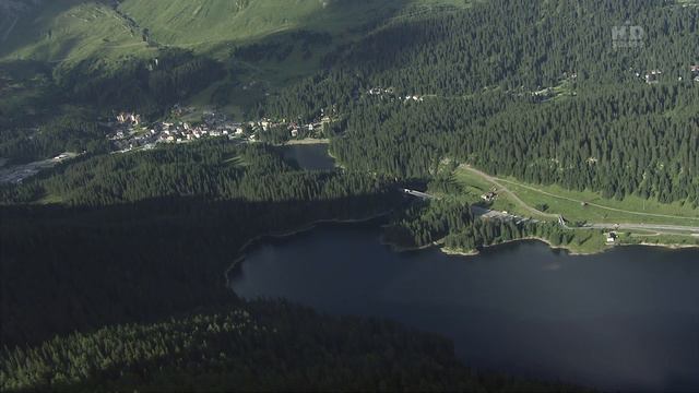 Полёт над Швейцарией 12 . Relax музыка смотреть онлайн