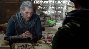 Hogwarts Legacy (Русская озвучка) - GamePlay (4k 60fps) - Прохождение игры - Без комментариев - №3