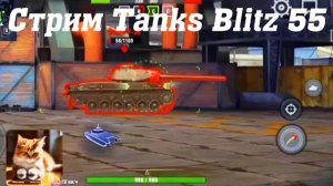 Стрим Tanks Blitz Кватро 55 #tanksblitz