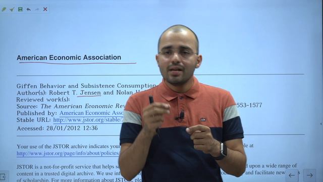 Giffen Behaviour not Giffen paradox by former IIT Khargpur scholar || Mr. Naveen Johar || смотреть онлайн