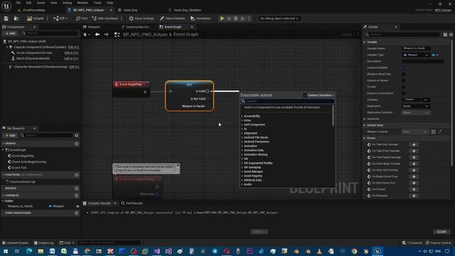 10 - Аттачим оружие к персонажу. C++ ПРОЕКТ на Unreal Engine 5 Александр Семенко