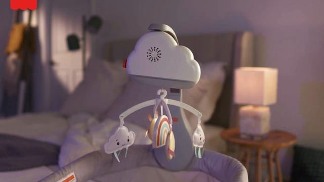 Fisher-Price Rainbow Showers 2 in 1 Bassinet to Bedside Mobile - Smyths Toys смотреть онлайн