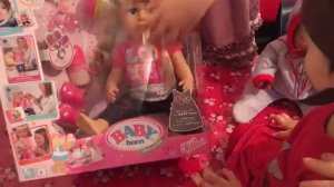 Новая кукла Baby Born (Беби Борн) старшая сестра беби борн распаковка