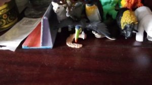 Моя замечательная коллекция фигурок из разных сюрпризов. Выглядит очень эпично.