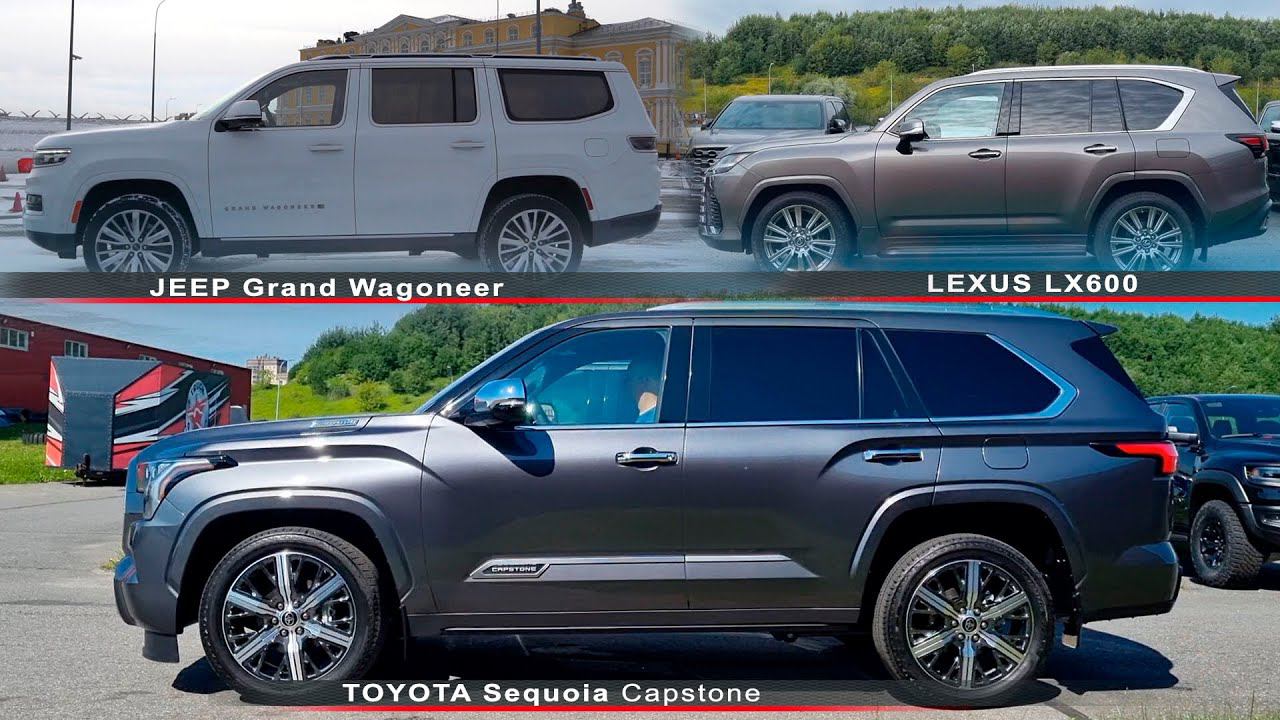 Большие американские внедорожники: Grand Wagoneer, Lexus, Toyota Sequoia. А чтобы выбрали ВЫ ?