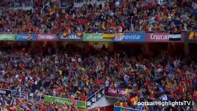 Украина Испания 0-1 Квалификация Кубок Европы 2016
