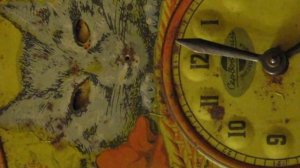 Настенные часы ходики Кошка