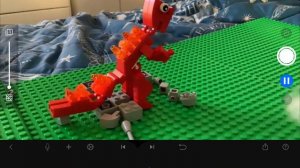 My lego shin Godzilla animation