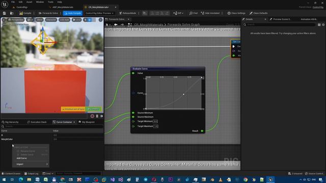 10 - Управление морфингом и цветом через контрол риг. ПРОДВИНУТАЯ АНИМАЦИЯ в Unreal Engine 5 Алексан