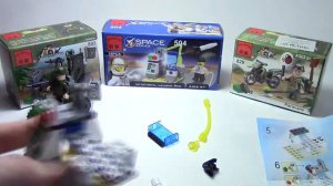 Brick Enlighten Combat Zones Series 802 Space Series 504 Combat Zones Series 829