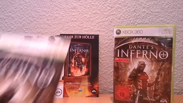 Dantes Inferno (Xbox360) unboxing [German/Deutsch] смотреть онлайн