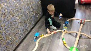 Строим деревянную железную дорогу