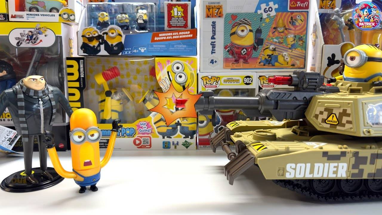 Миньоны. Новые Миньоны. Супер-Миньоны. Распаковка игрушек смотреть онлайн