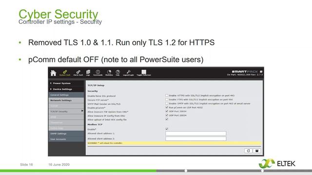Cyber Security - et webseminar fra Eltek смотреть онлайн