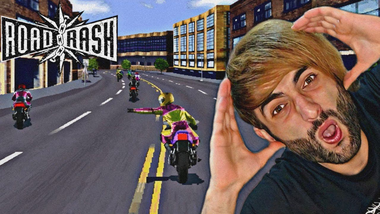 ИГРАЯ ЭТУ ИГРУ У ТЕБЯ СЛЕЗЫ КАПАЮТ ► ROAD RASH
