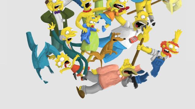 The Simpsons: A Time Lapse Digital Painting Celebration of its Most Iconic Characters in 1080HD смотреть онлайн