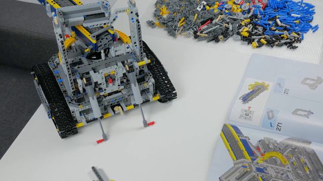 LEGO 42055 Speedbuild | LEGO Bucket Wheel Excavator | Speed Build 42055 LEGO Technic 2016 смотреть онлайн