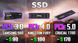 Which SSD is Better to Choose in 2024? PCIe 3.0 vs PCIe 4.0 vs PCIe 5.0 - Loading Games
