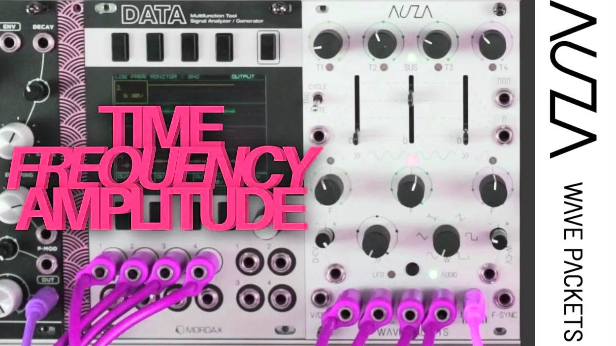 Wave Packets by Auza Eurorack Complex Envelopes & Modulation Signals