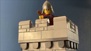 A Not So Normal Day at the Lion Knight's castle | Lego Castle Battle Stop Motion