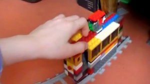 LEGO самоделка трамвай Gotha T57