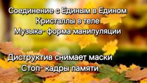 Работники Света и выбор. Октябрь. Расправляют крылья. Страхи на ускорение. _ Die Zeit ist gekommen.