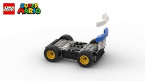 LEGO Super Mario Kart build animation