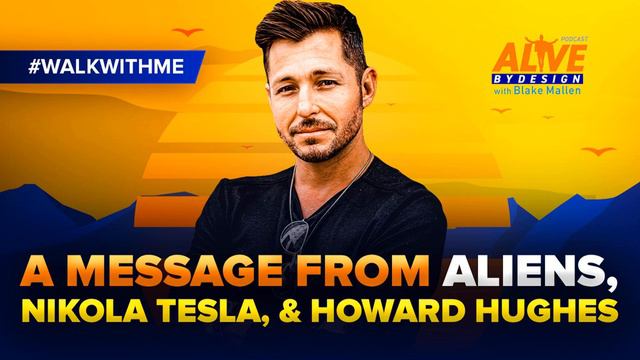 70: A Message from Aliens, Nikola Tesla and Howard Hughes | #walkwithme смотреть онлайн