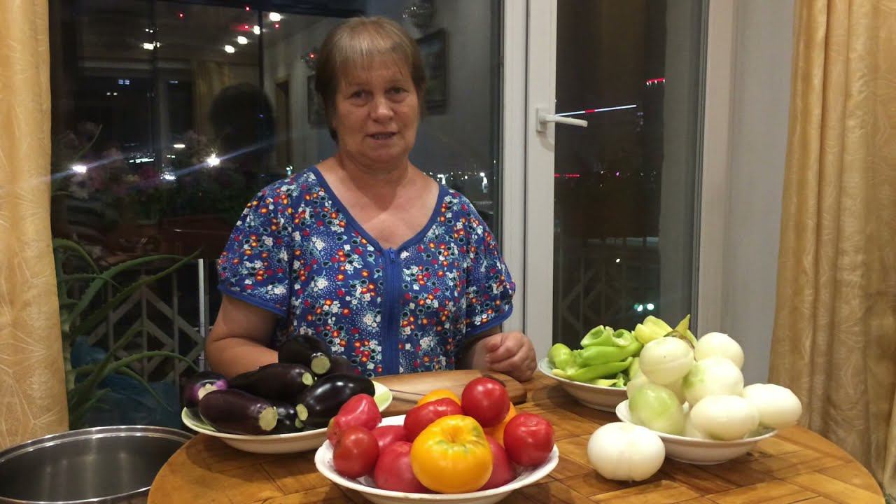Салат из баклажанов на зиму