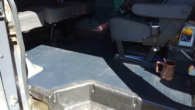 Автолин в мой Соболь 2217 Баргузин вместо штатного ковролина