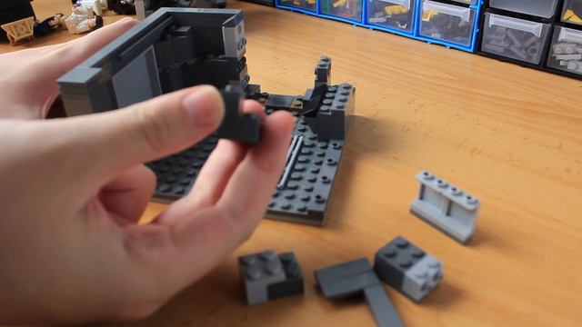 Lego UCS Millennium Falcon interior MOC смотреть онлайн