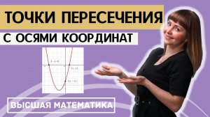 Исследование функции. Часть 3. Точки пересечения с осями координат