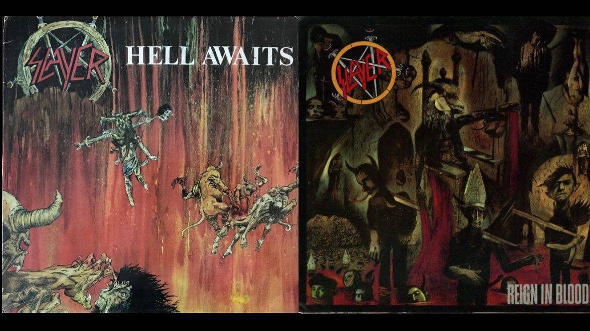 Slayer – Hell Awaits (1985) "Ад ожидает" + Reign In Blood (1986) "Царствие во крови" Full Albums