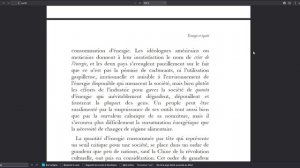 Énergie et équité - Ivan Illich - I. Crise de l'énergie
