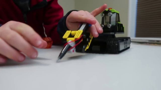 Lego Volcano Exploration Base Time Lapse Build! смотреть онлайн