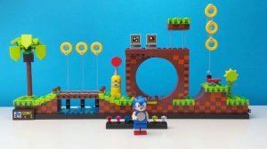 LEGO SONIC THE HEDGEHOG GREEN HILL ZONE | LEGO Stop Motion Build (4K)