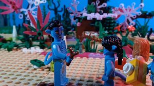 lego avatar (christmas stopmotion)