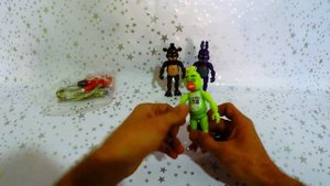 fnaf пять ночей с фредди игрушки обзор аниматроники фнаф