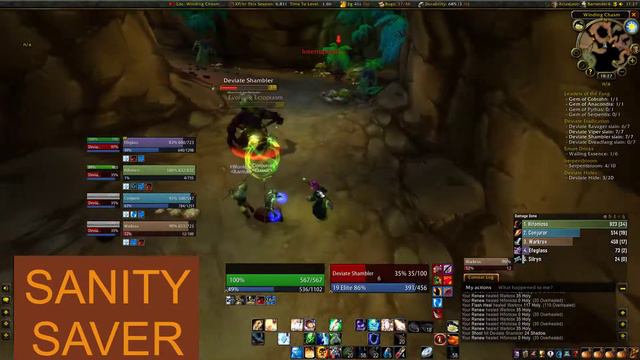 WoW Classic - Priest Leveling #13 (Wailing Caverns) смотреть онлайн