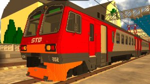 "ЭЛЕКТРИЧКА" ЭД9М Волжский-Волгоград 1,отправляется со станции Волжский