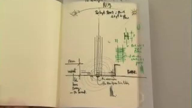 Moleskine Renzo Piano notebook @ Detour exhibition смотреть онлайн
