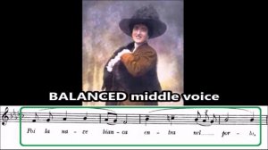 DIFFERENCE between UNBALANCED and BALANCED middle voice