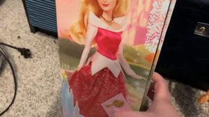 Disney Store Princess Aurora and Pocahontas dolls