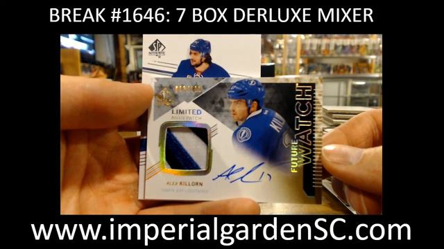 Break #1646 : 7 BOX (2x DerLuxe Supreme, ICE, 14-15 n 16-17 SP Authentic, SPGU, Series 2) смотреть онлайн