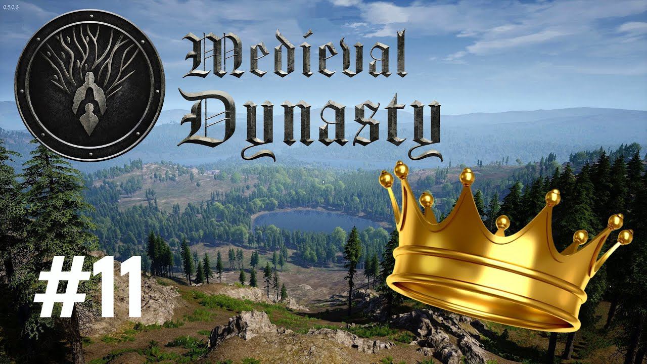 Средневековая Династия. Помощь Королю! Прохождение Medieval Dynasty [FullHD 1080] #11