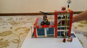 Lego city пожарная станция код 60004